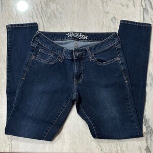 Old Navy Rock Star Low Rise Women's Dark Blue Skinny Jeans